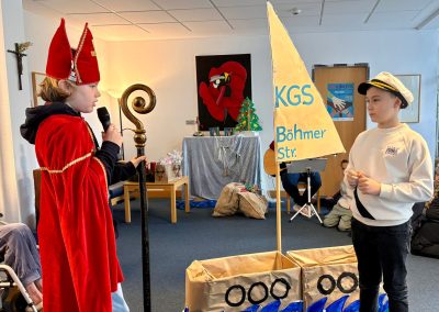 Applaus für den Nikolaus